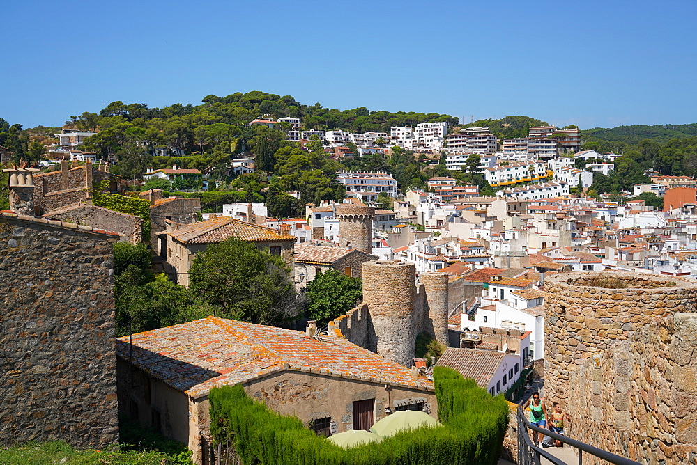 Tossa de Mar, Costa Brava, Catalonia, Spain, Mediterranean, Europe