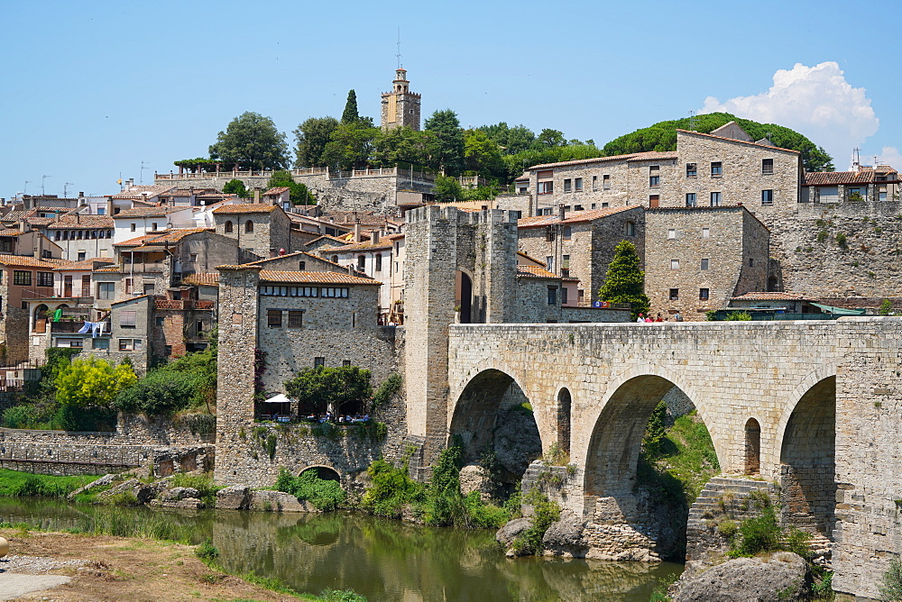 Besalu, Girona province, Catalonia, Spain, Europe