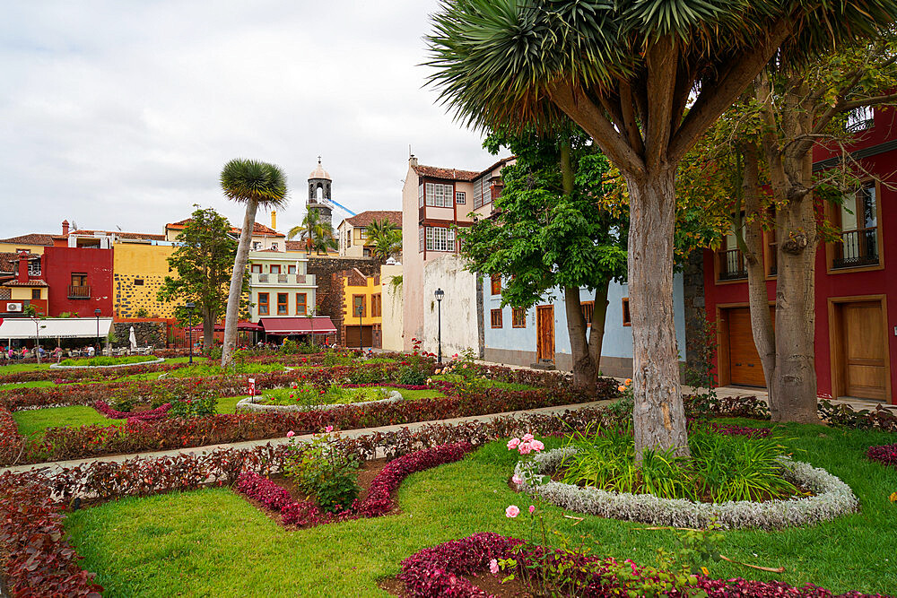 La Orotava town in the northern part of Tenerife, Canary Islands, Spain, Atlantic, Europe