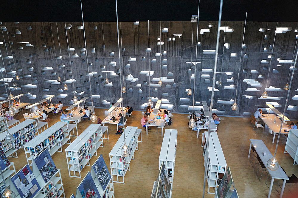 Biblioteca Municipal de Santa Cruz de Tenerife, the Tenerife Arts Space, Tenerife, Canary Islands, Spain, Europe