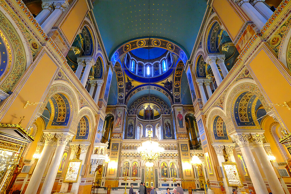 Metropolitan Cathedral of the Annunciation, Athens, Greece, Europe