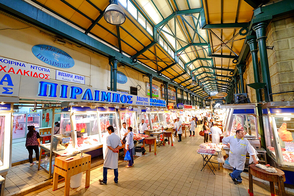 Central Municipal Athens Market, Athens, Greece, Europe