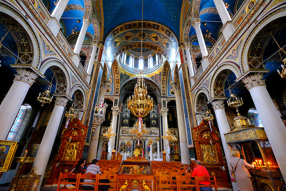 Orthodox Church Dormition of the Theotokou, Athens, Greece, Europe