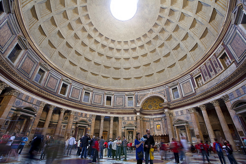 The Pantheon, St. Mary and the Martyrs circular church, Rome, Lazio, Italy, Europe