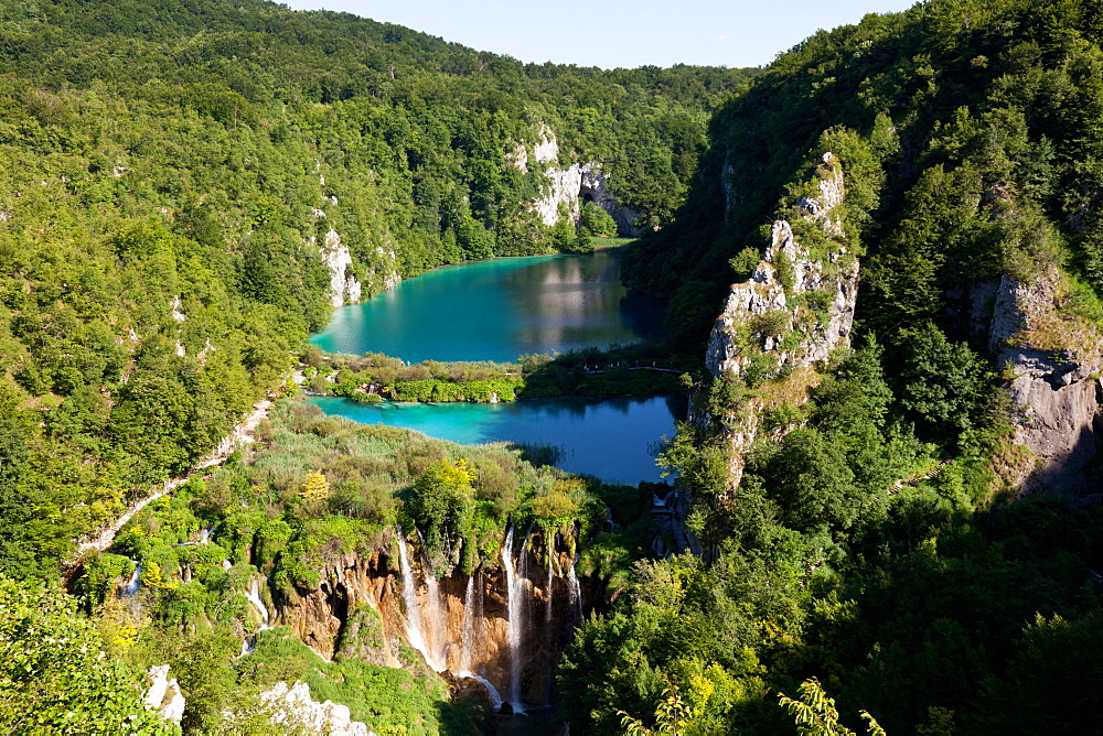 Plitvice Lakes National Park, UNESCO World Heritage Site, Croatia, Europe