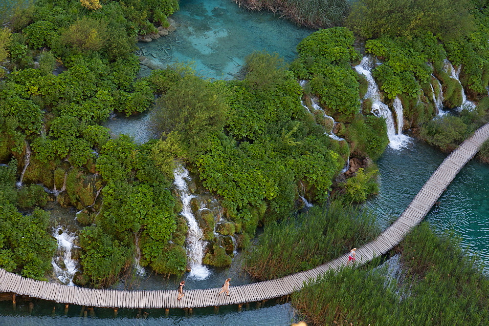 Plitvice Lakes National Park, UNESCO World Heritage Site, Croatia, Europe