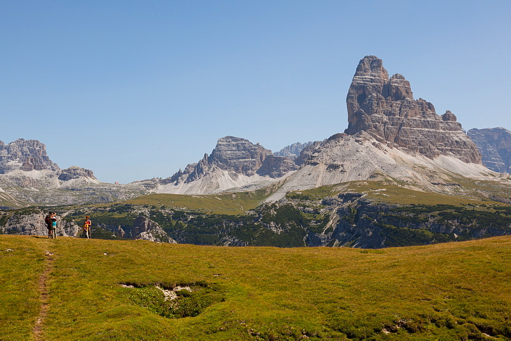 Monte Piana open-air First World War Museum, Tre Cime di Lavaredo, Belluno, Bozen, Dolomites, Italy, Europe