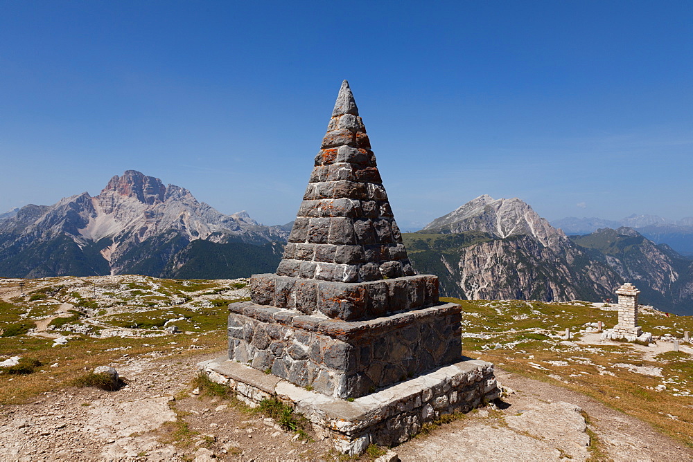 Monte Piana open-air First World War Museum, Tre Cime di Lavaredo, Belluno, Bozen, Dolomites, Italy, Europe