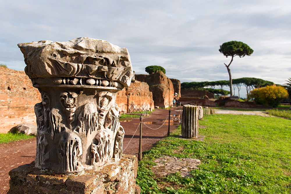 Imperial palace at Forum Romanum, Palatine Hill, Rome, Lazio, Italy, Europe