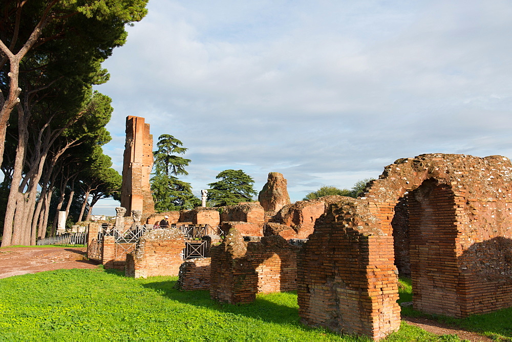 Imperial palace at Forum Romanum, Palatine Hill, Rome, Lazio, Italy, Europe