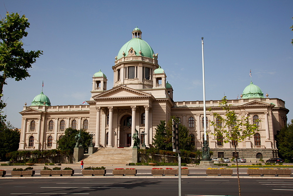 House of the National Assembly of Serbia, Belgrade, Serbia, Europe