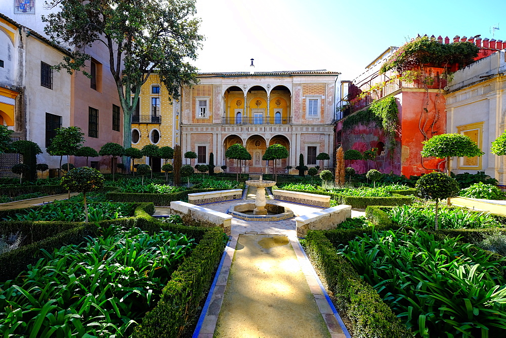 Casa de Pilatos (Pilate's House), Seville, Andalucia, Spain, Europe