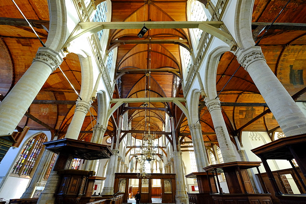 Oude Kerk (Old Church), Amsterdam, The Netherlands, Europe