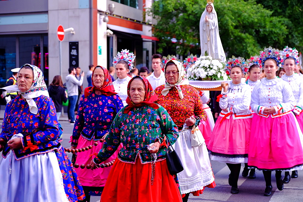 St. Stephen's Holy Right Hand Procession, Budapest, Hungary, Europe