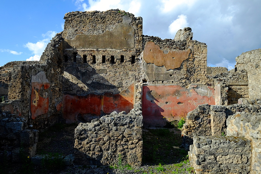 House of the Faun, Pompeii, UNESCO World Heritage Site, the ancient Roman town near Naples, Campania, Italy, Europe