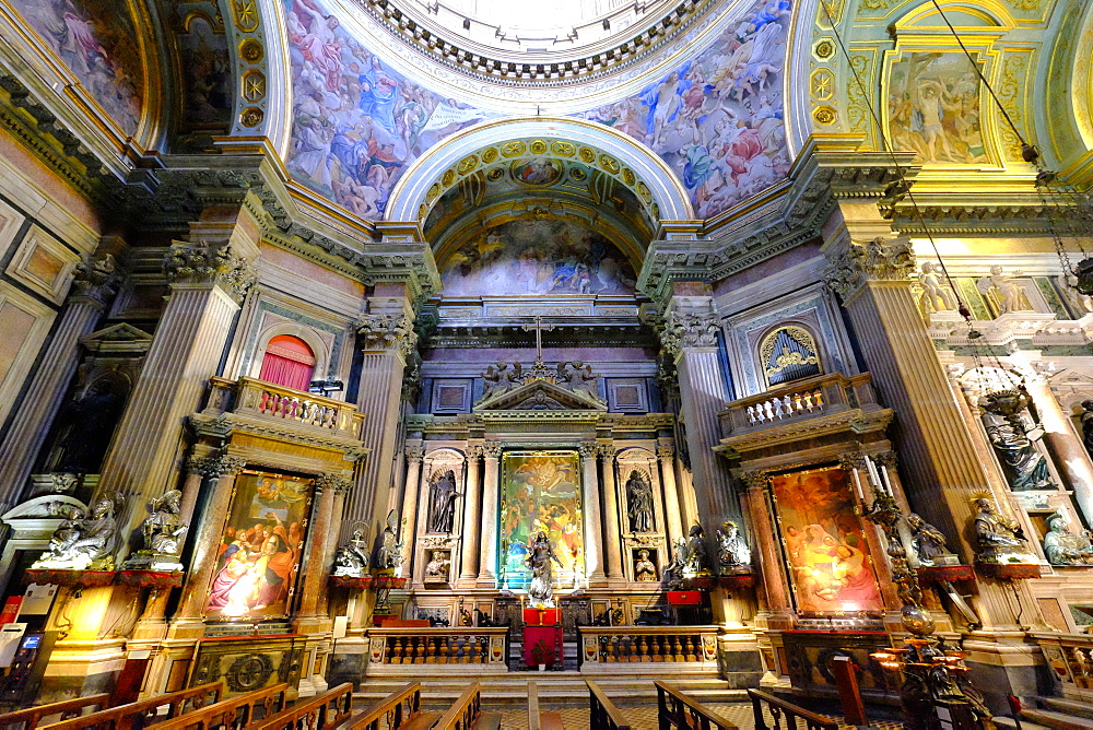 Royal Chapel of the Treasure of San Gennaro, Naples Cathedral, Naples, Campania, Italy, Europe