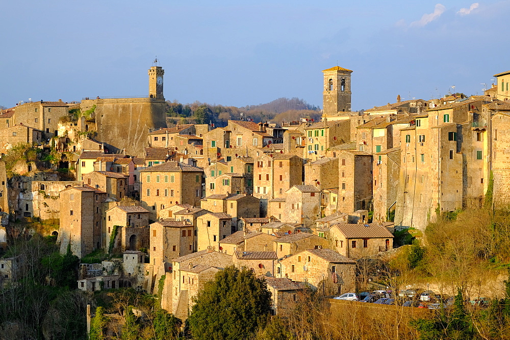 Sorano, Maremma, Grosseto, Tuscany, Italy, Europe