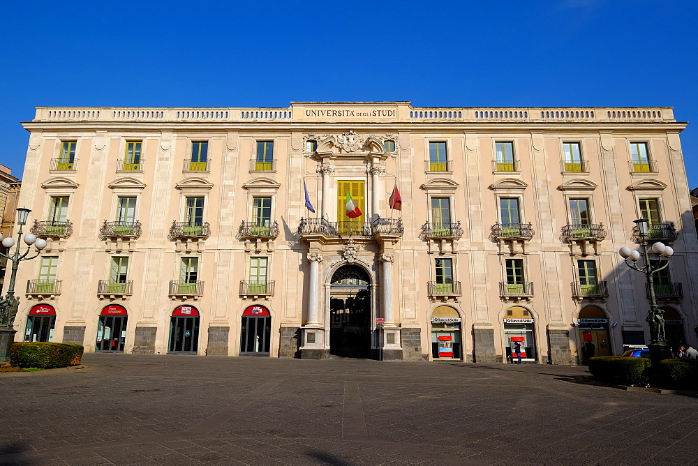 University of Catania, Piazza Universite, Catania, Sicily, Italy, Europe