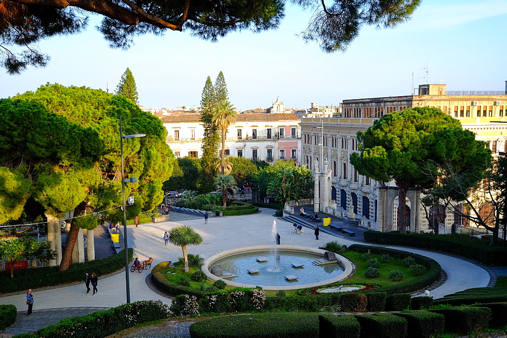 Maestranze Park, Catania, Sicily, Italy, Europe