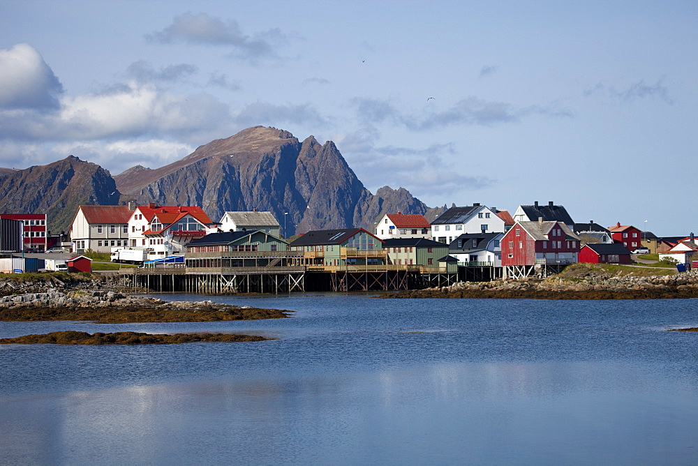 Andenes village, Andoya island, Vesteralen archipelago, Troms Nordland county, Norway, Scandinavia, Europe