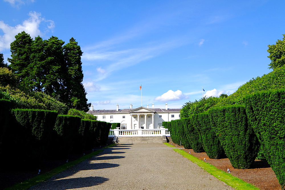 Aras an Uachtarain, the official residence of the President of Ireland, Phoenix Park, Dublin, Republic of Ireland, Europe