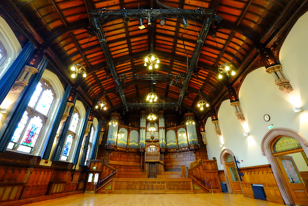 The Guildhall in Derry, County Londonderry, Ulster, Northern Ireland, United Kingdom, Europe