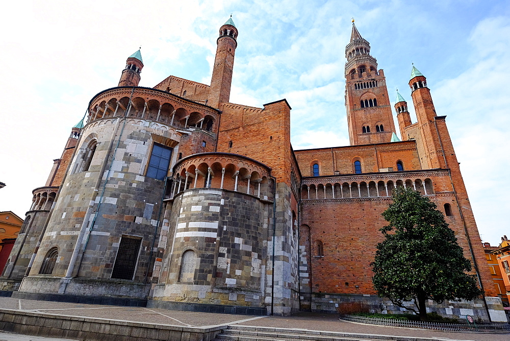 Cremona Cathedral, dedicated to the Assumption of the Blessed Virgin Mary, Cremona, Lombardy, Italy, Europe