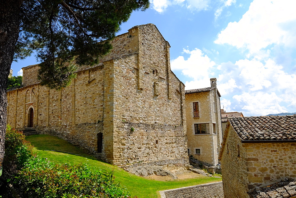 Pieve di Santa Maria Assunta, San Leo, Rimini province, Emilia Romagna, Italy, Europe