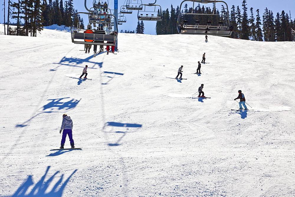 Whistler Blackcomb Ski Resort, Whistler, British Columbia, Canada, North America