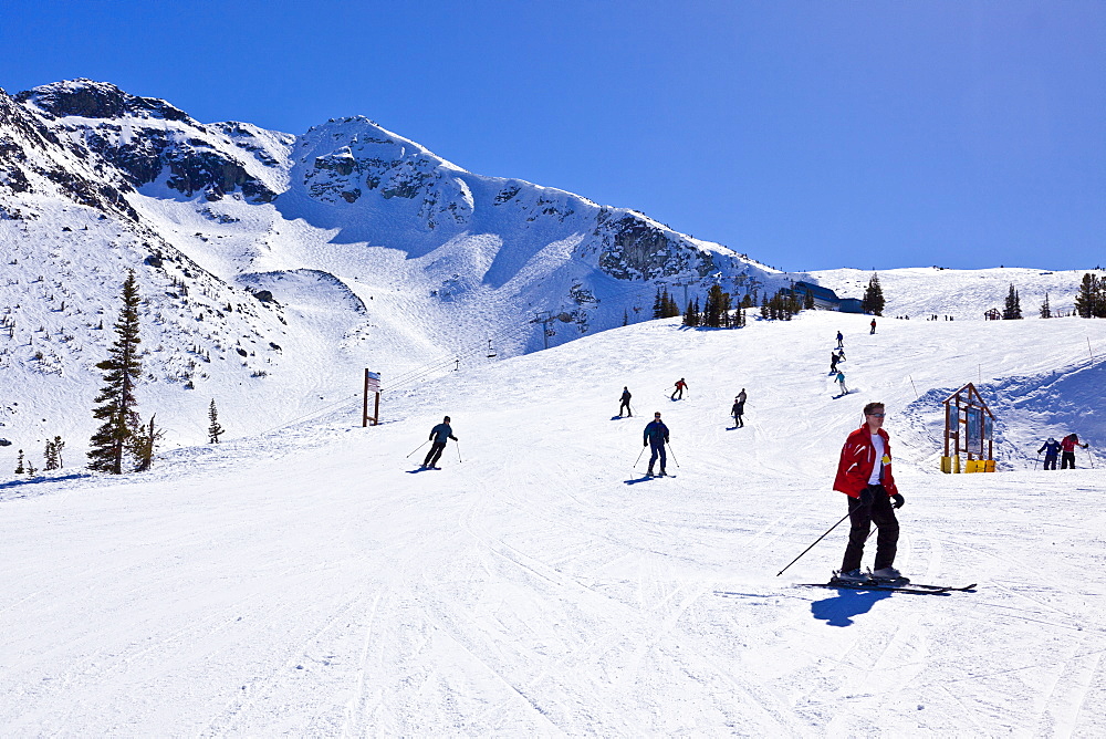 Whistler Blackcomb Ski Resort, Whistler, British Columbia, Canada, North America