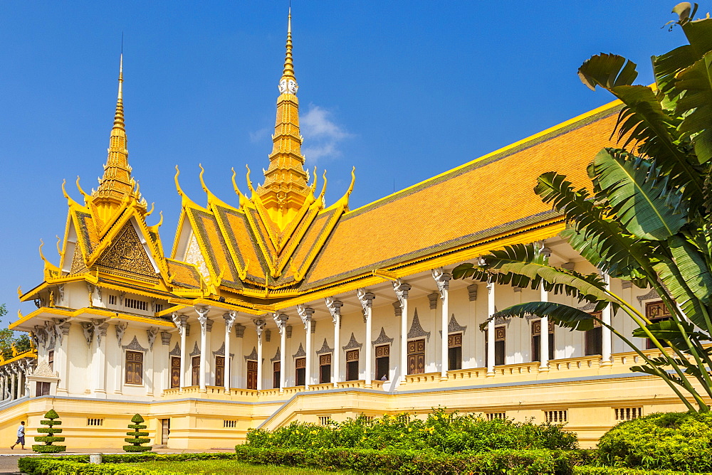 Throne Hall, Royal Palace, Phnom Penh, Cambodia, Indochina, Southeast Asia, Asia