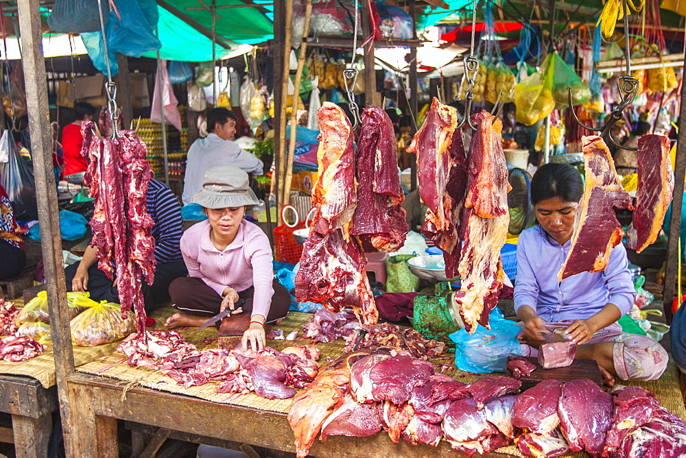 Central Market, Phnom Penh, Cambodia, Indochina, Southeast Asia, Asia