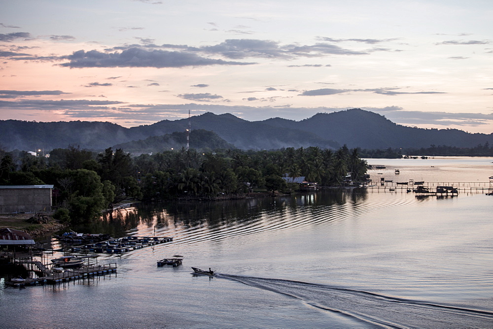 Mengkabong river, Tuaran, Kota Kinabalu, Sabah, Malaysian Borneo, Malaysia, Southeast Asia, Asia 