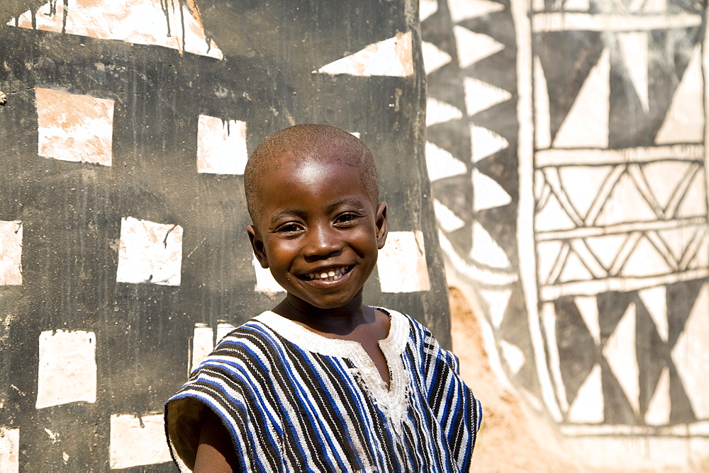 Tiebele village in southern Burkina Faso, Burkina Faso, West Africa, AFrica