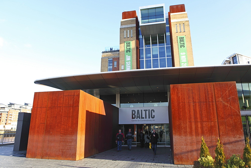 Entrance of the Baltic Centre for Contemporary Art, Gateshead Quays, Gateshead, Tyne and Wear, England, United Kingdom, Europe