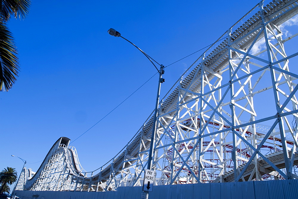 Roller coaster, St. Kilda District, Melbourne, Victoria, Australia, Pacific