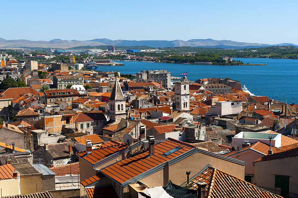 Town of Sibenik, Dalmatia region, Croatia, Europe