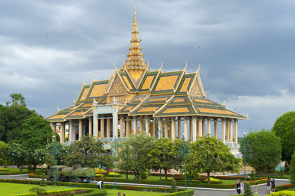 Moonlight Pavilion, Royal Palace, Phnom Penh, Cambodia, Indochina, Southeast Asia, Asia