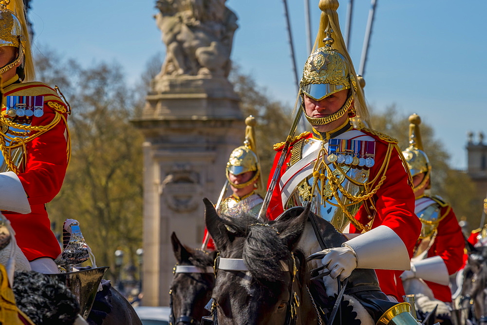 Changing of the Guard, Buckingham Palace, The Mall, London, England, United Kingdom, Europe