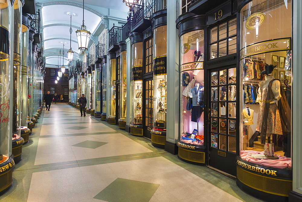 Piccadilly Arcade, Jermyn Street, London, England, United Kingdom, Europe