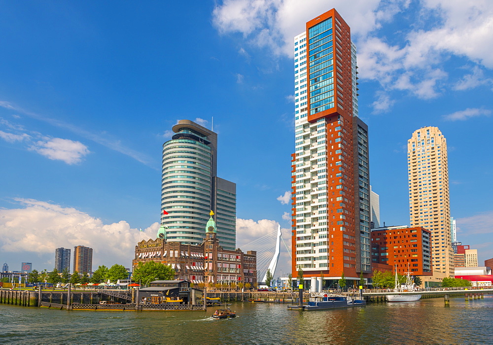 Kop Van Zuid, Rotterdam, South Holland, The Netherlands, Europe