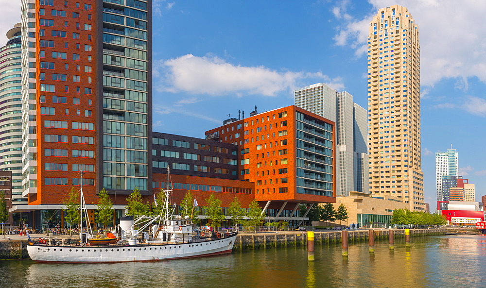 Kop Van Zuid, Rotterdam, South Holland, The Netherlands, Europe