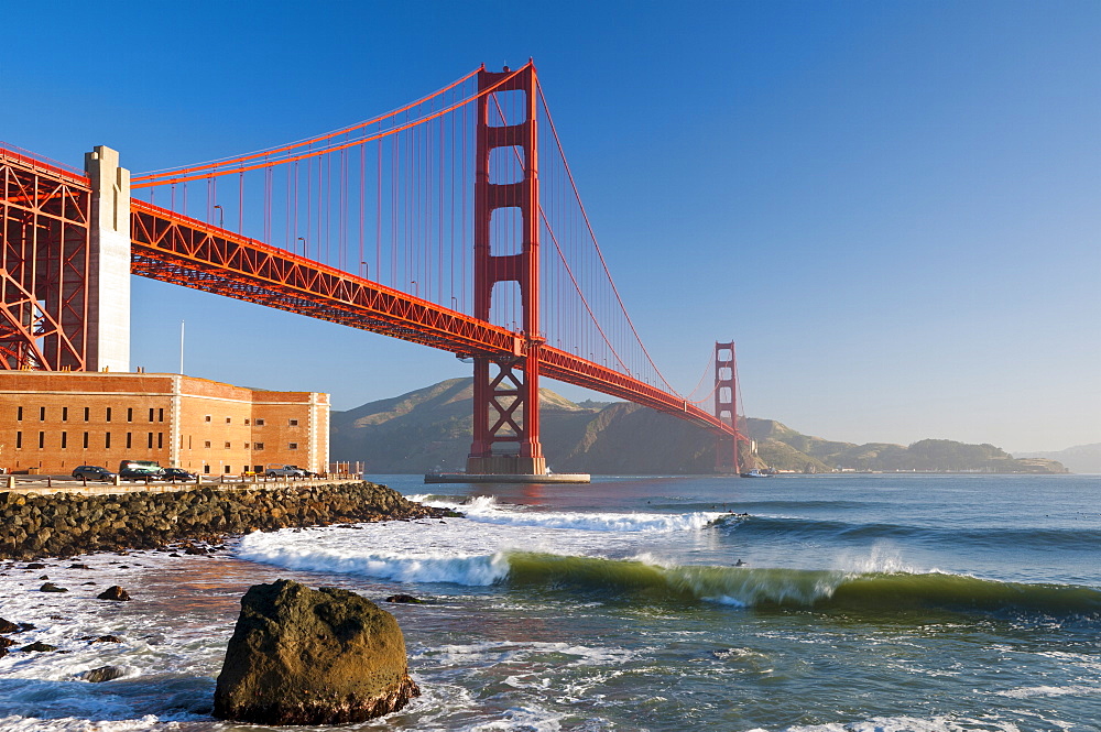 Golden Gate Bridge, San Francisco, California, United States of America, North America