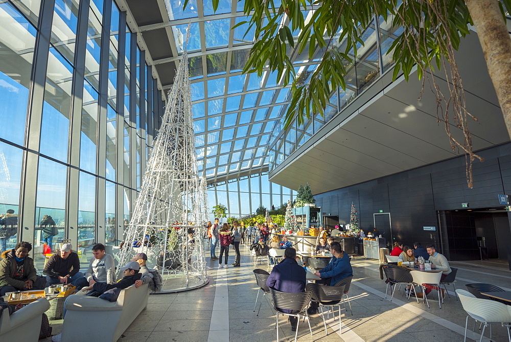 The Sky Garden at the Walkie Talkie (20 Fenchurch Street), City of London, London, England, United Kingdom, Europe