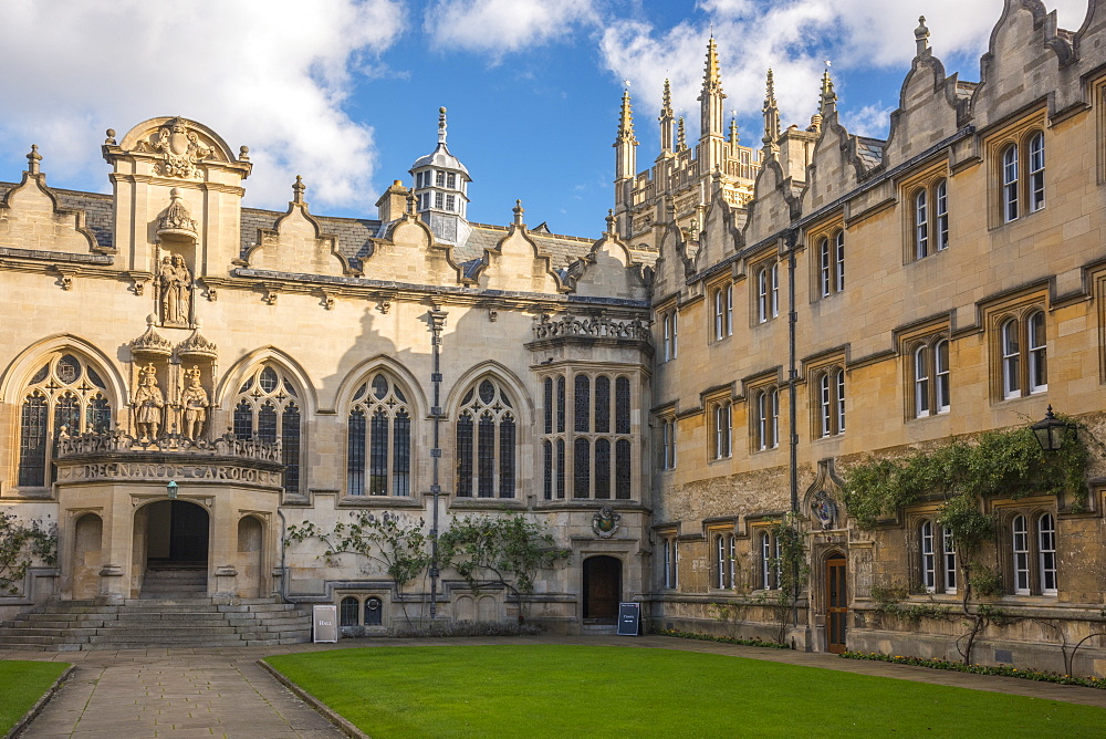 Oriel College, University of Oxford, Oxford, Oxfordshire, England, United Kingdom, Europe