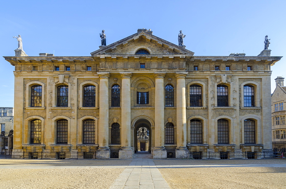 Clarendon Building, University of Oxford, Oxford, Oxfordshire, England, United Kingdom, Europe