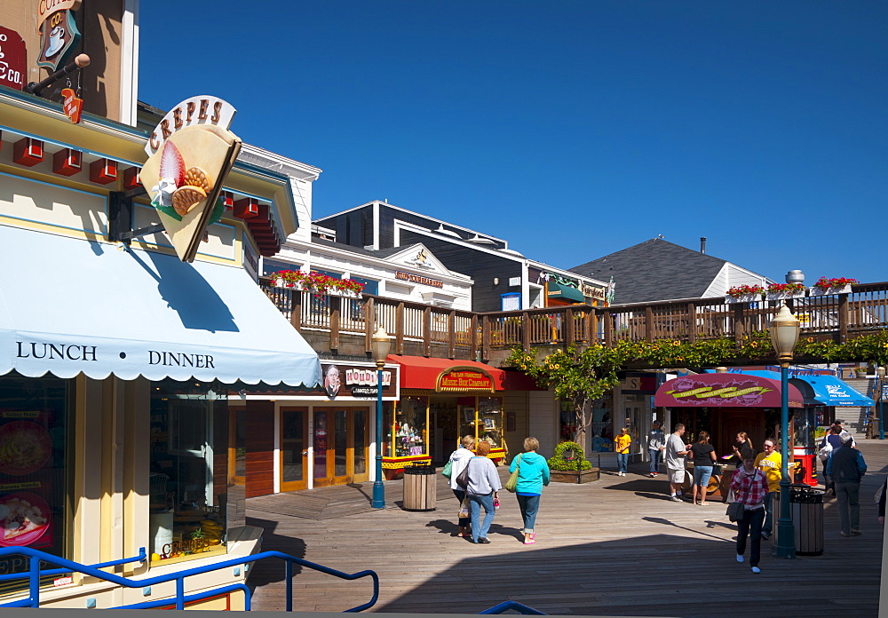 Pier 39, San Francisco, California, United States of America, North America