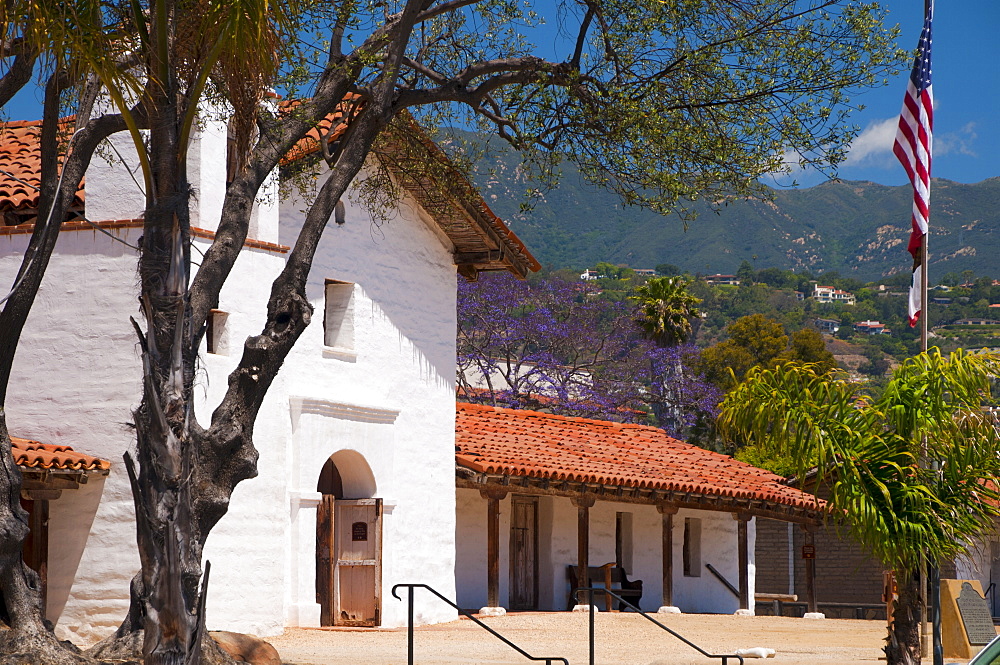 Presidio Chapel, El Presidio de Santa Barbara, Santa Barbara, California, United States of America, North America