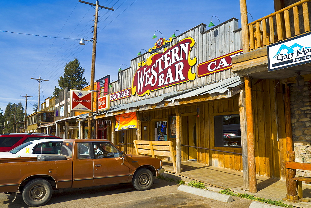 Western Bar, Cloudcroft, New Mexico, United States of America, North America