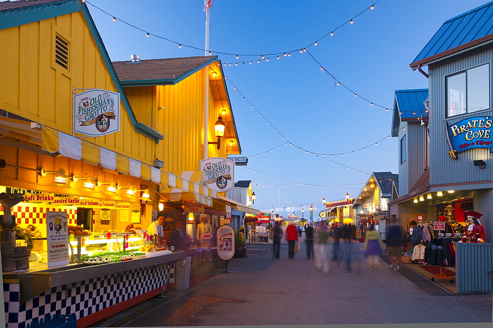 Old Fishermans Wharf, Monterey, California, United States of America, North America